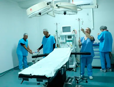 Uso de desumidificadores em hospitais